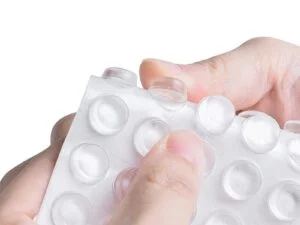 Best Adhesive Bumpers Wholesale Round Clear 640 ct at 5 Cents Each