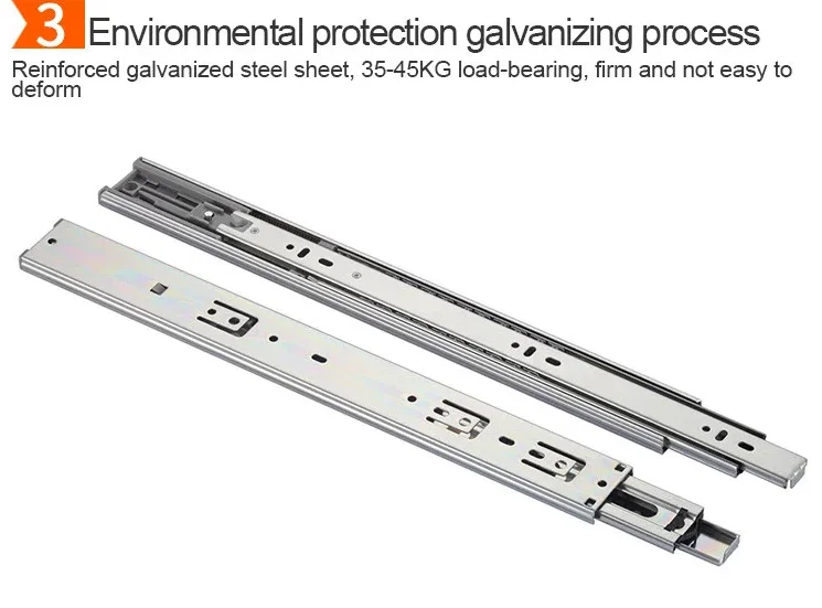 Soft Closing Ball Bearing Drawer Slide Box of 15 sets - Image 2