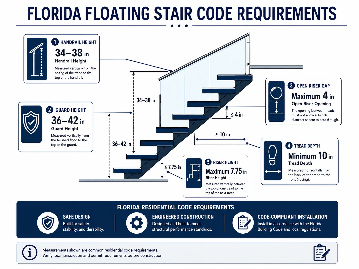 floating stairs South Florida 