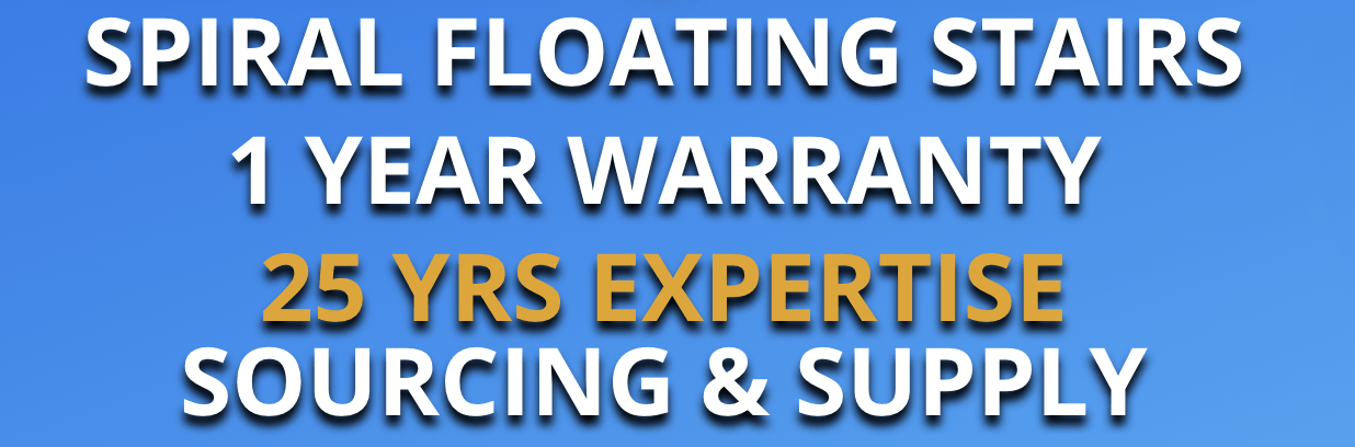Sourcing and Supply Spiral and Floating Stairs