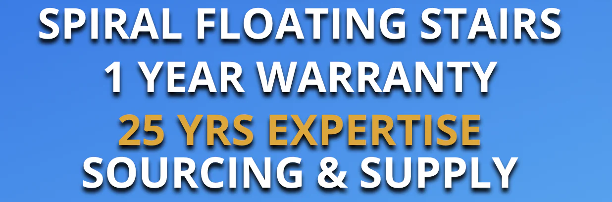 Sourcing and Supply Spiral and Floating Stairs