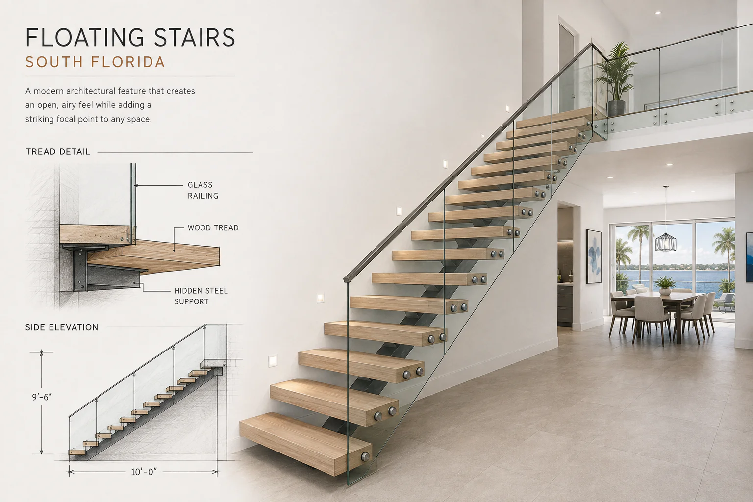 floating stairs south florida