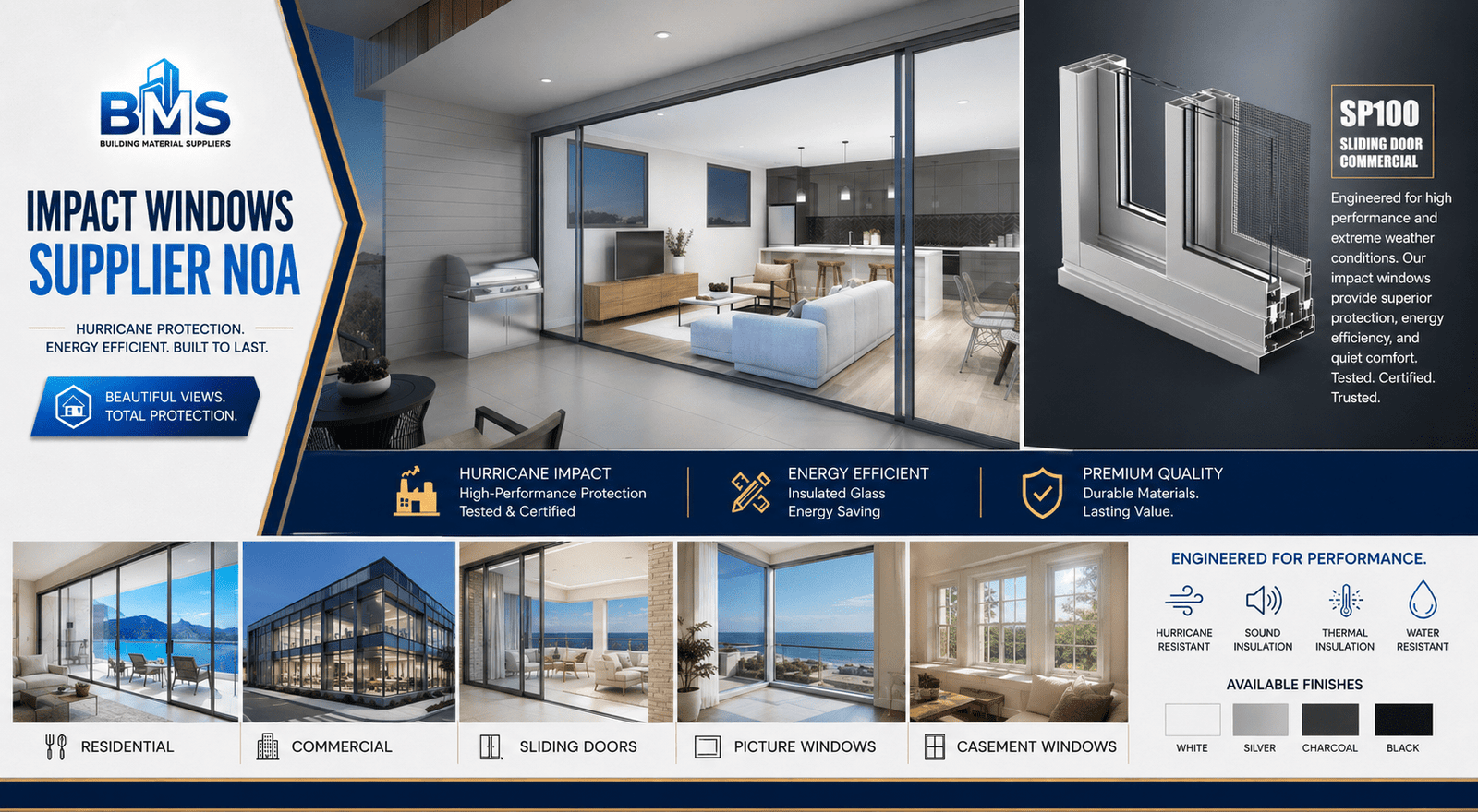 Hurricane Impact Windows Supplier Florida