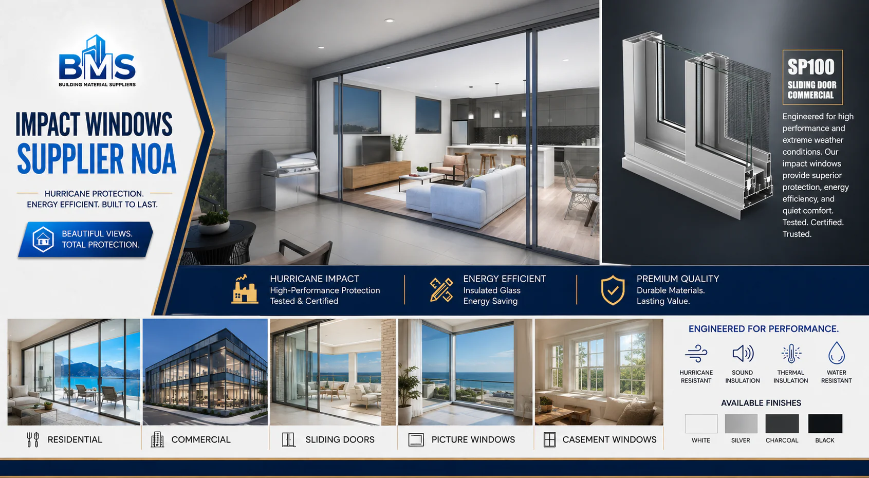 Hurricane Impact Windows Supplier Florida