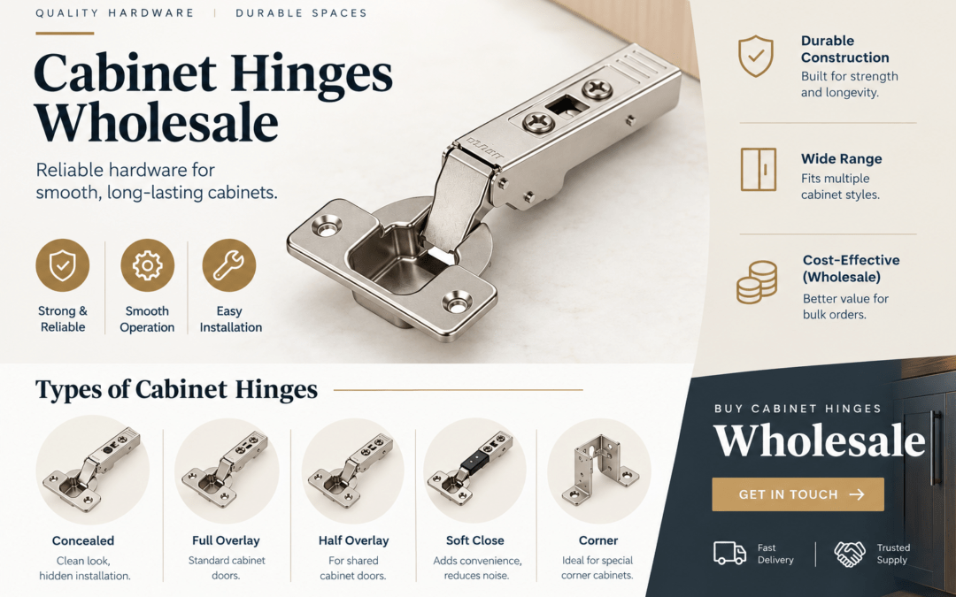 Cabinet Hinges : The Contractor’s Guide to Buying Wholesale