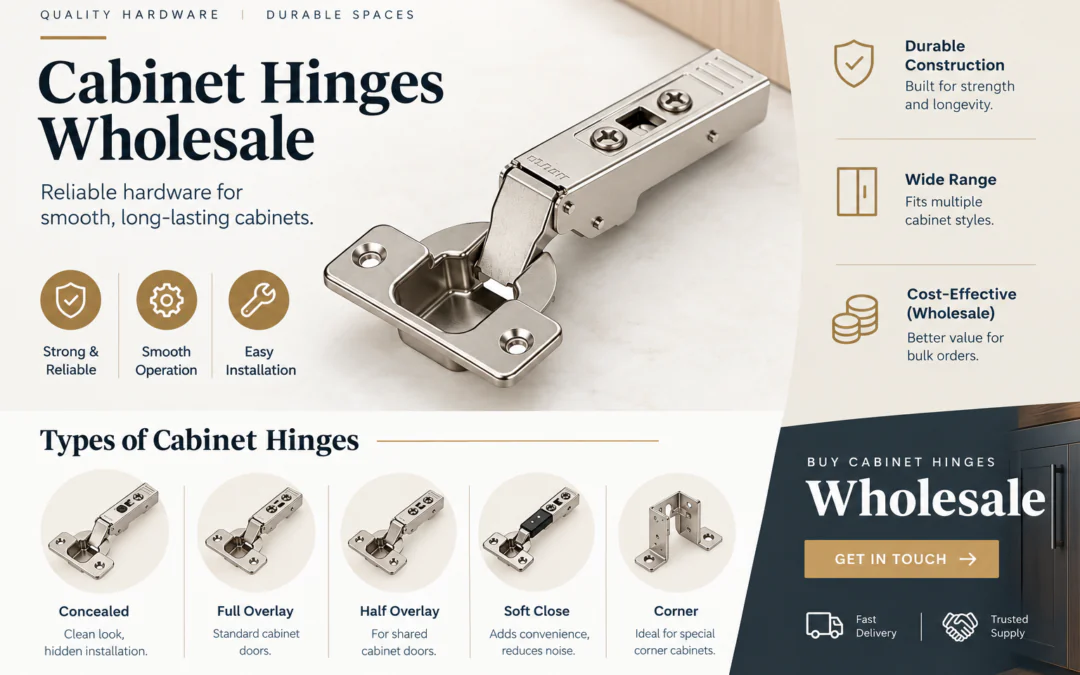 Cabinet Hinges : The Contractor’s Guide to Buying Wholesale